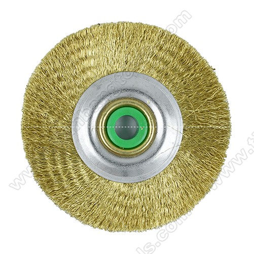 48mm(1 7/8”) latch polishing brush crimple brass