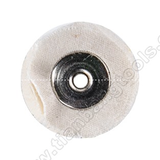 Unmounted polishing buff white cloth 